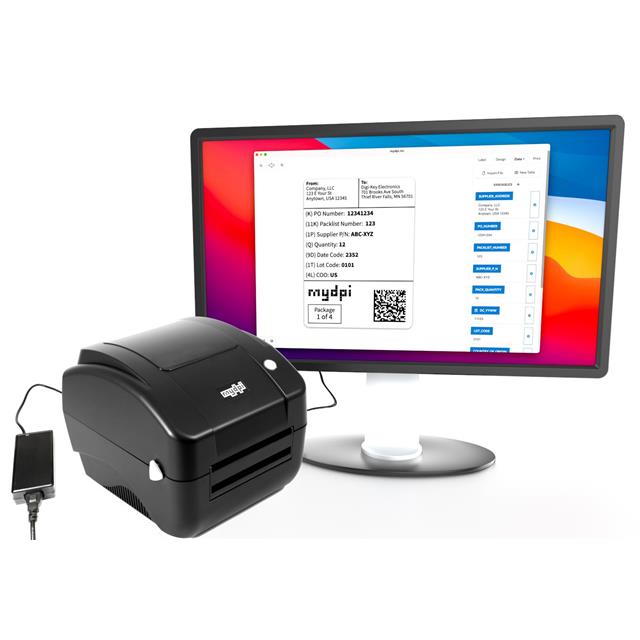 【300V1-DESIGN】THERMAL PRINTER BUNDLE W/SOFT