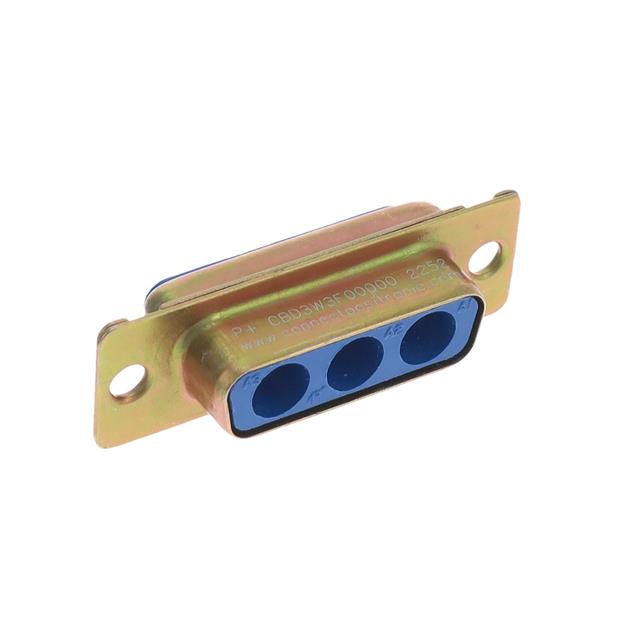 【CBD3W3F00000】CONN D-SUB HOUSING RCPT 3POS