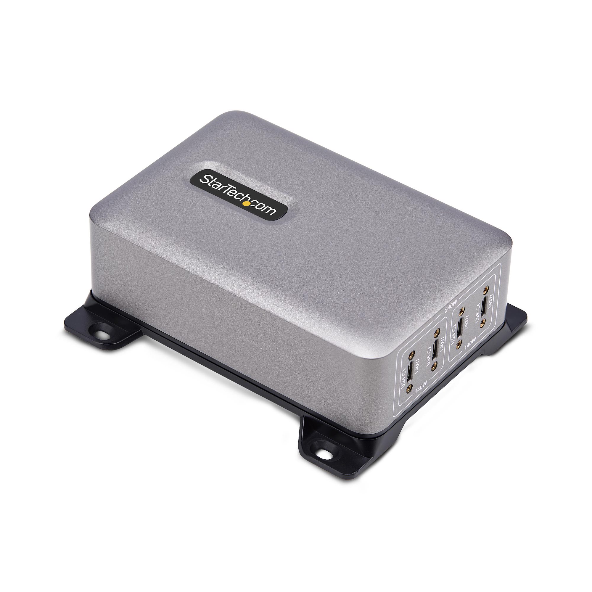 【424DNA-USB-C-CHARGER】4-PORT USB-C CHARGER, 240W