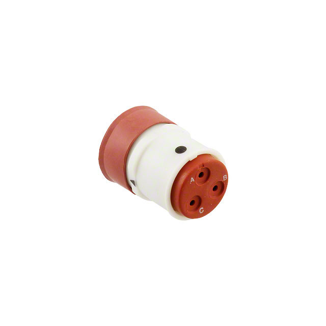 【SJS840300】CONN RCPT HSNG MALE 3POS INLINE