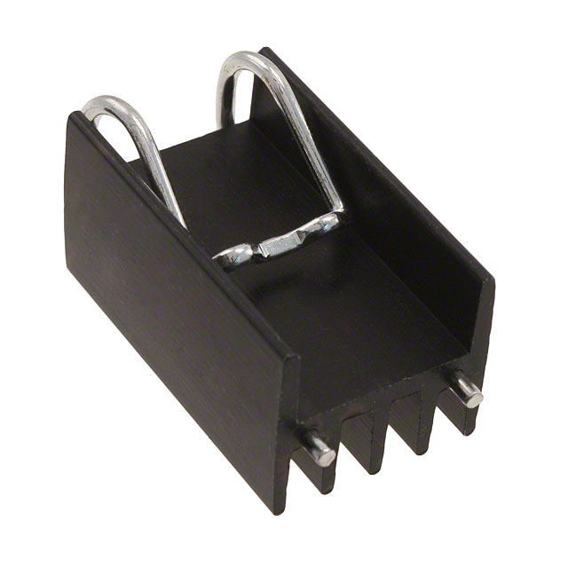 【WA-T220-101E】HEATSINK AND CLIP FOR TO-220 BLK