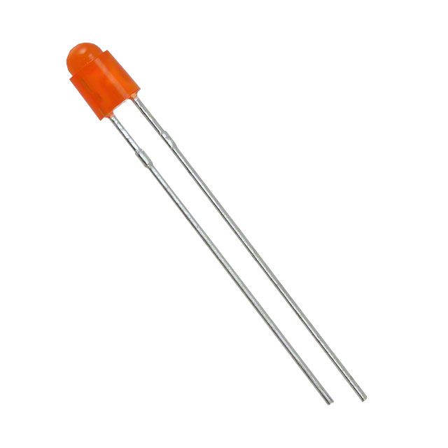 【WP908A8ND】LED ORANGE DIFFUSED T-1 T/H