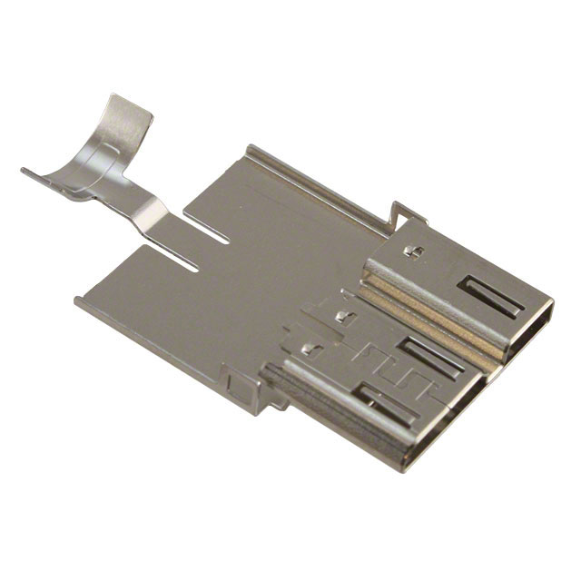 【ZX360-B-SLDA】CONN SHD PLATE FOR MIC USB B PLG