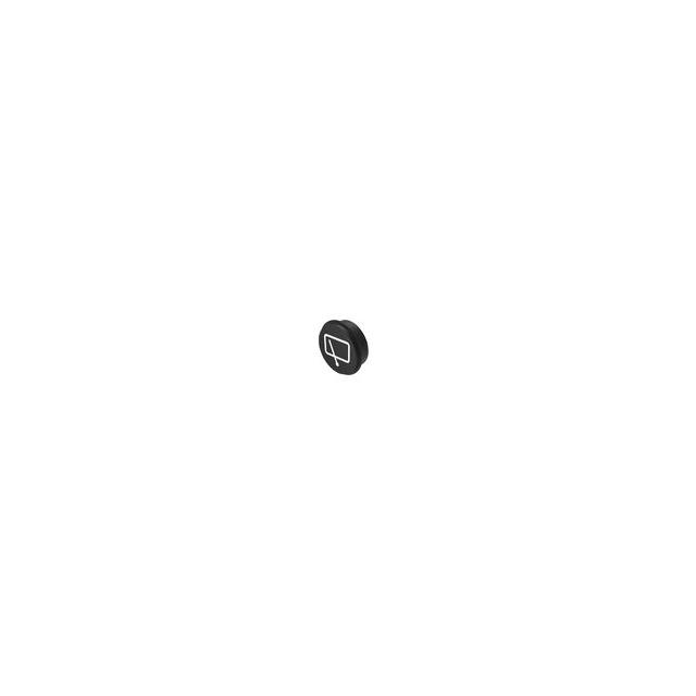 【09-0S12.0097】CAP BLACK REAR WIPER SYMBOL