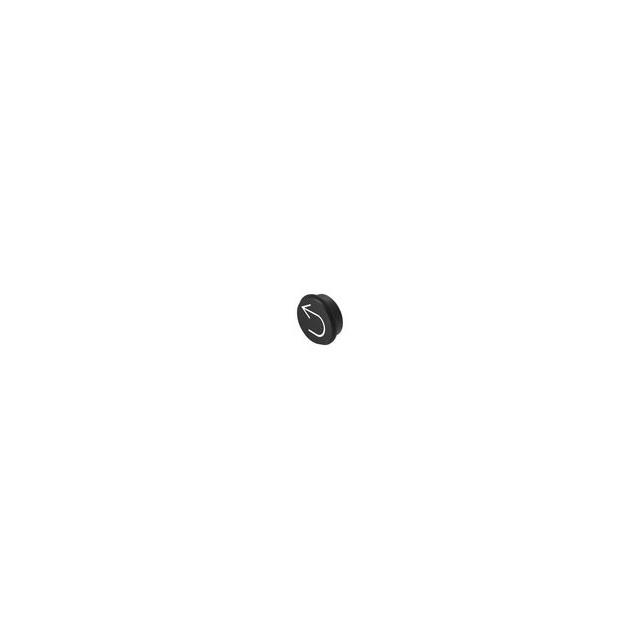 【09-0S12.6051B】CAP BLACK UNDO SYMBOL