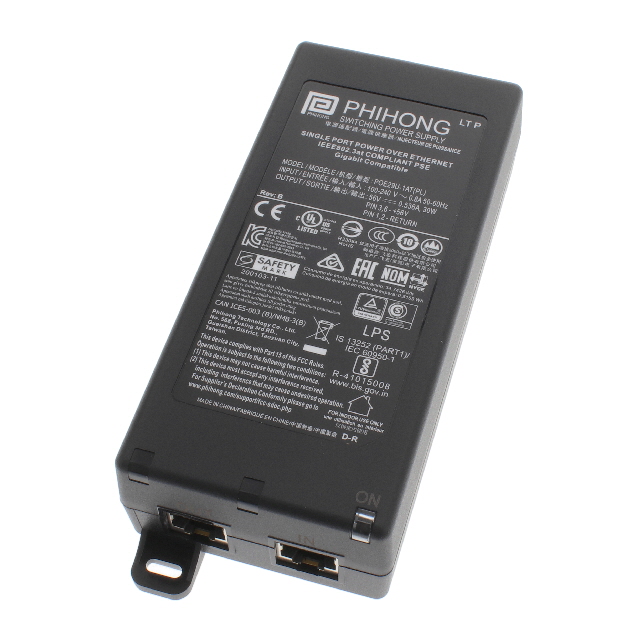 【POE29U-1AT(PL)D-R】POE INJECTOR 30W 56V DESKTOP