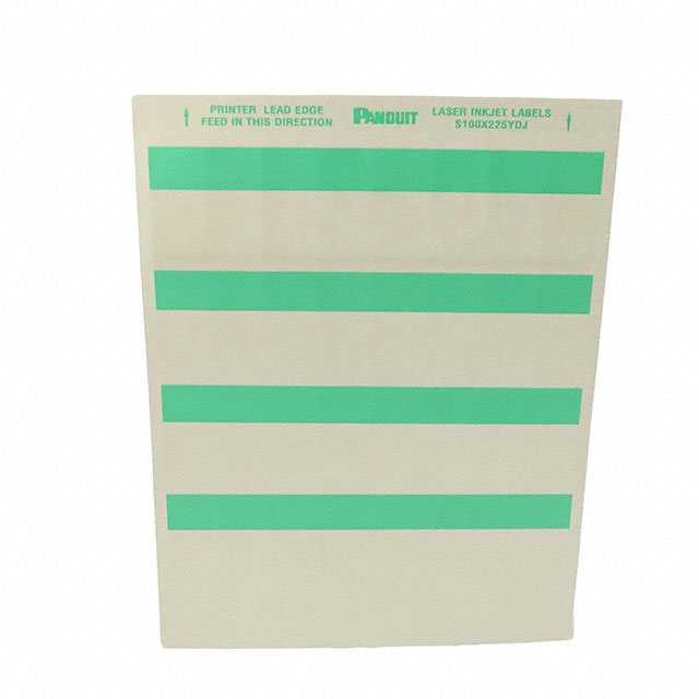 【S100X225YDJ】LABEL SELF LAMINATING GRN 32/SHT