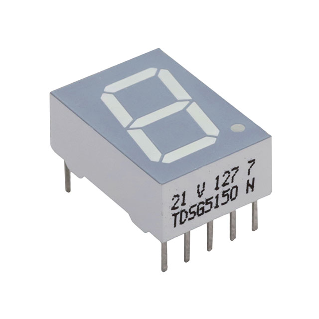 【TDSG5150】DISPLAY 7SEG 0.51" SGL GRN 10DIP