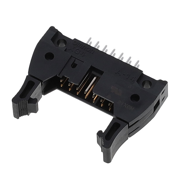 【XG4A-1431】CONN HEADER VERT 14POS 2.54MM