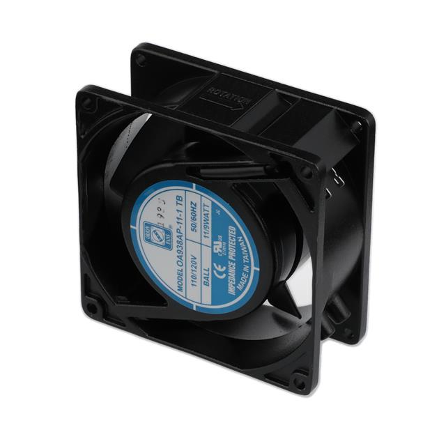 【OA938AP-11-1TB】FAN AXIAL 92X38.5MM 115VAC TERM