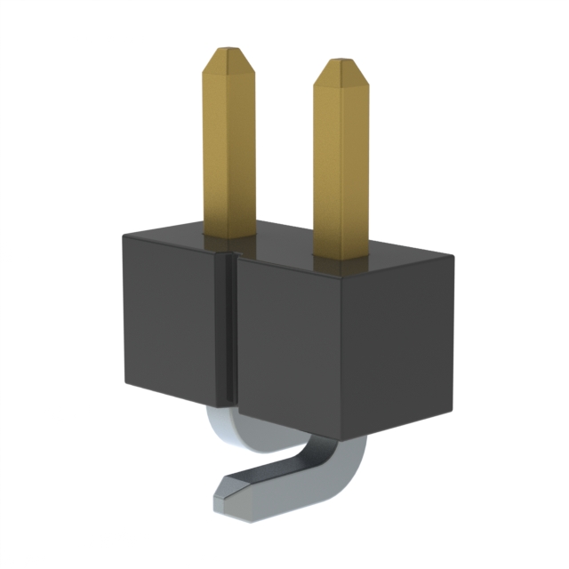 【TSM-102-04-F-SV-P-TR】CONN HEADER SMD 2POS 2.54MM