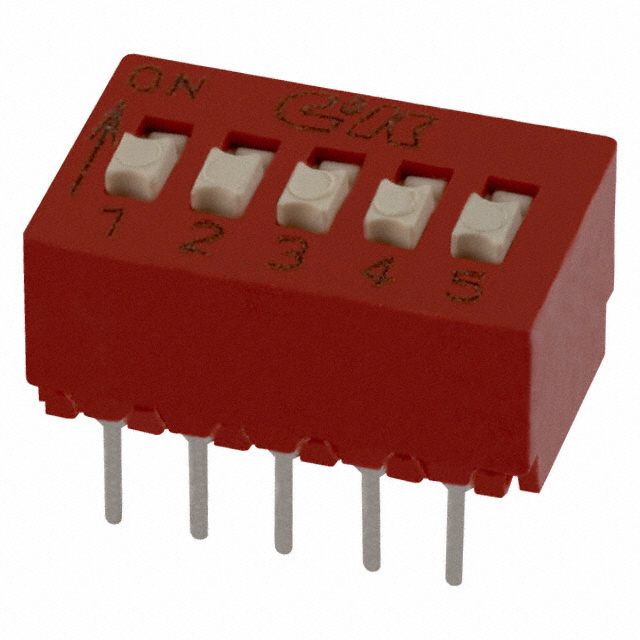 【BD05】SWITCH SLIDE DIP SPST 0.1A 5V