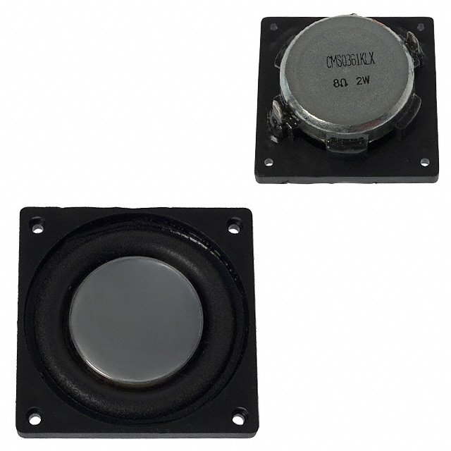 【CMS0361KLX】SPEAKER 8OHM 2W TOP PORT 82DB