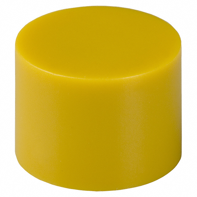 【B32-1630】CAP TACTILE ROUND YELLOW