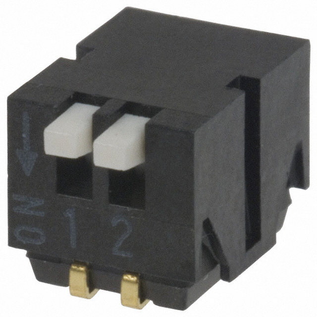 SWITCH PIANO DIP SPST 0.1A 6V【CHP-020A】