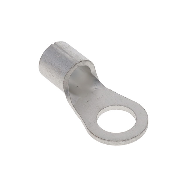 【R22-10】CONN RING FLAT 4AWG #3/8 CRIMP