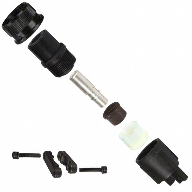 CONN PLUG FMALE 1P SILVER CRIMP【ACC06E16-12R(025)】