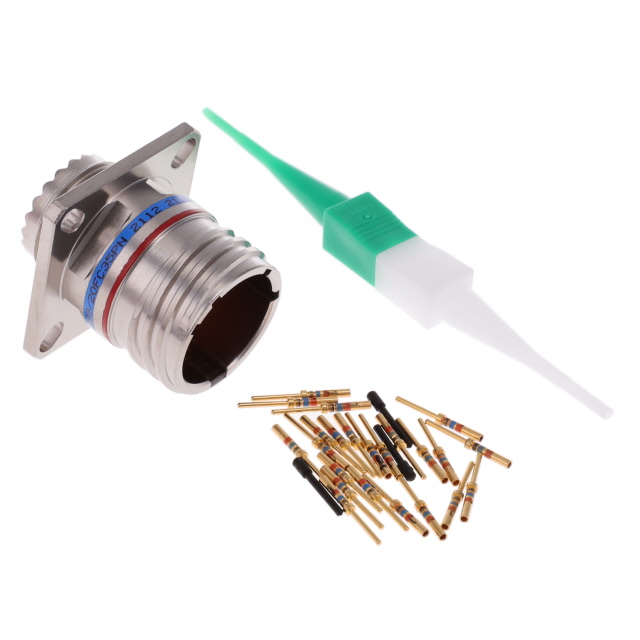 【D38999/20FC35PN】CONN RCPT MALE 22POS GOLD CRIMP