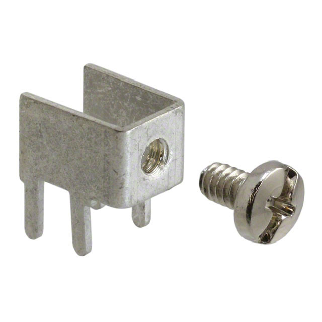 TERM SCREW 6-32 4 PIN PCB RA【8190】