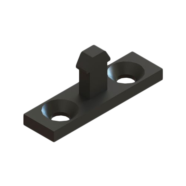 DOOR LATCH STRIKER BLK 2X2 TO8【DLS-2】