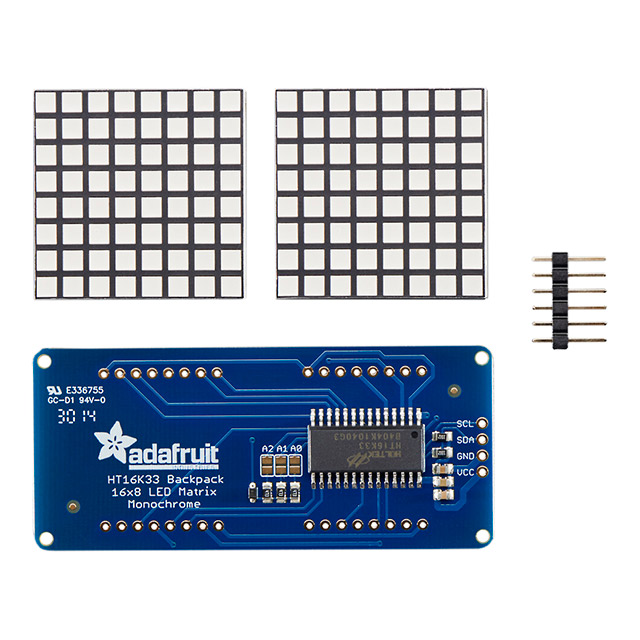 ADDRESS LED MATRIX I2C BLUE【2040】