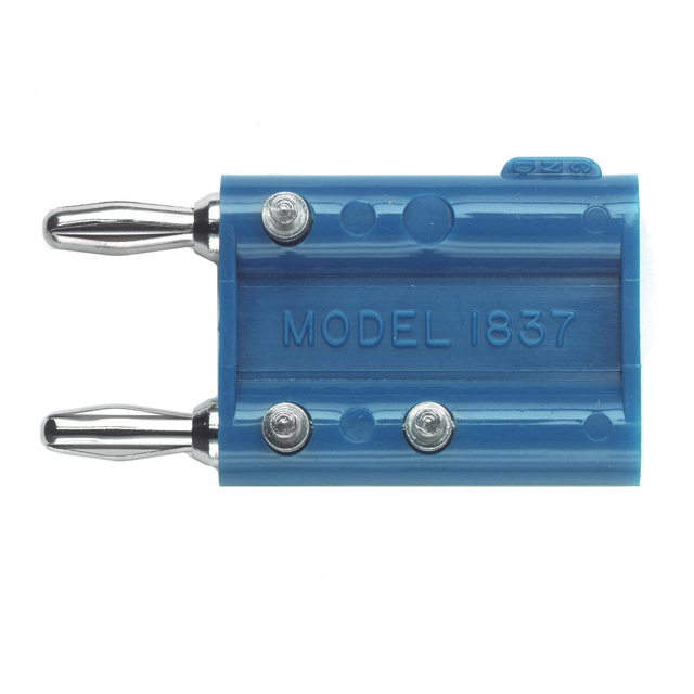 CONN DBL BAN PLUG STACK SLDR BLU【1837】