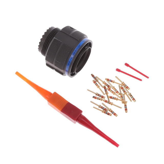 【D38999/26WD18PN】CONN PLUG MALE 18POS GOLD CRIMP