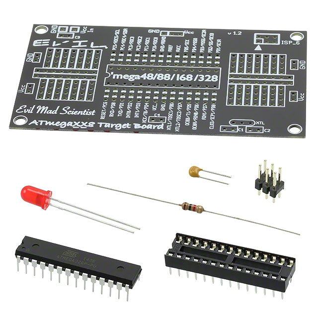 BAREBONES ATMEGA328 EVAL BRD【174】