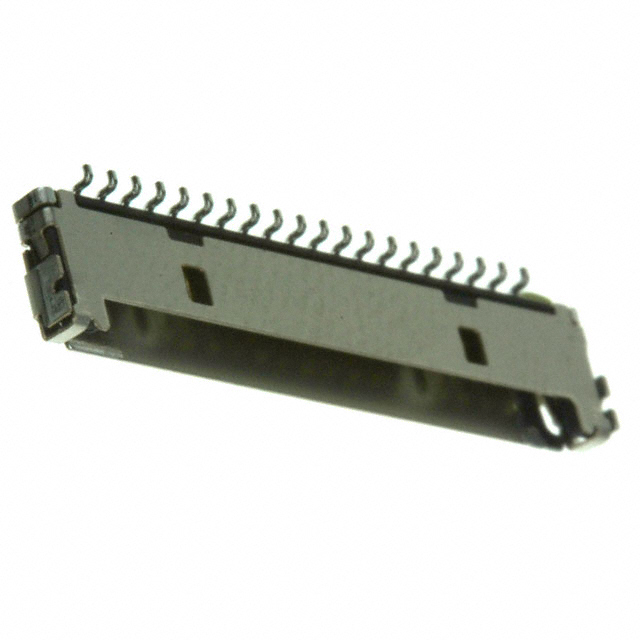 CONN HEADER SMD R/A 20POS 1MM【DF19G-20P-1H(54)】