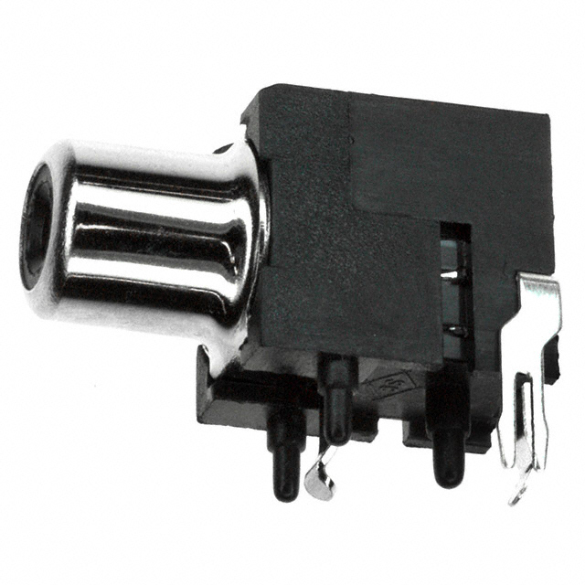 【972】CONN RCA JACK MONO 3.2MM R/A