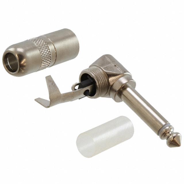 CONN PLUG MONO 6.35MM R/A 2COND【226】