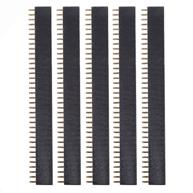 36-PIN 0.1 FEMALE HEADER- 5PK【598】