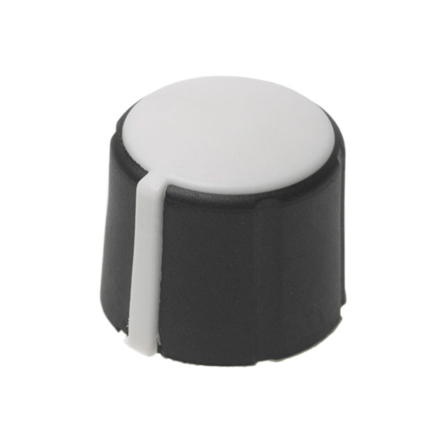 KNOB SERRATED 0.236" PLASTIC【1230-L】