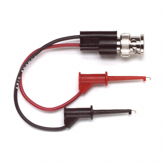 TEST LEAD BNC TO GRAB HOOK 5.4"【5189】
