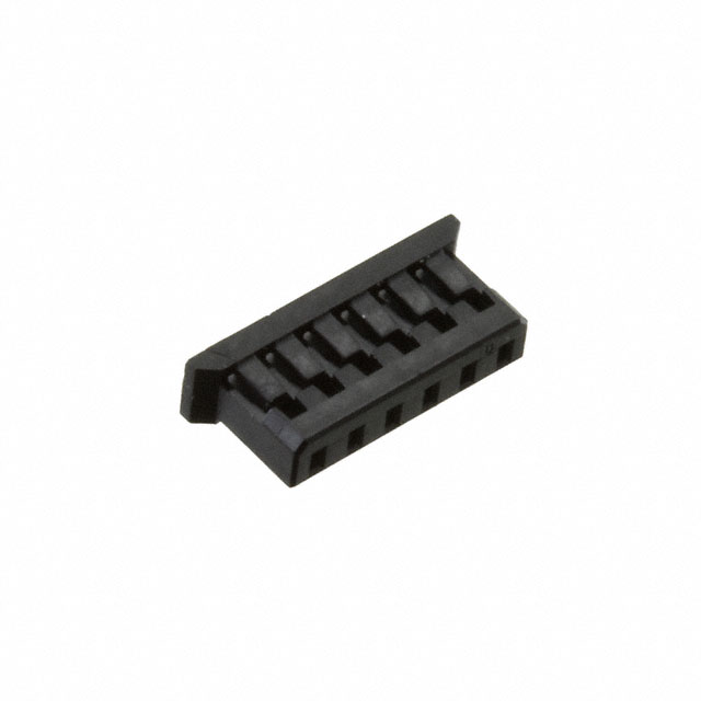 CONN PLUG HSG 6POS 1.20MM【10125836-06-001SP】