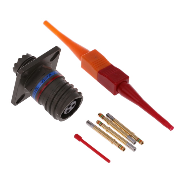 CONN RCPT FMALE 3POS GOLD CRIMP【D38999/20WA98SN】
