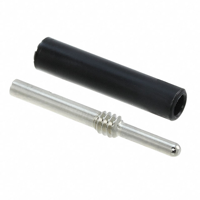 【6008】CONN TIP PLUG SOLDER BLACK