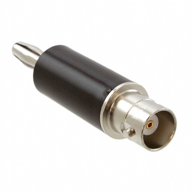 【1894】ADAPT BNC JACK TO BAN PLUG BLK