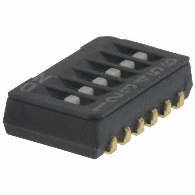 【CHS-06TA】SWITCH SLIDE DIP SPST 0.1A 6V