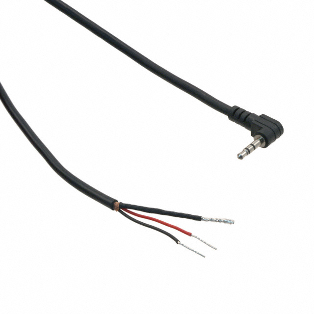 【CA-2204】CABLE ASSY R/A 2.5MM STEREO 6'