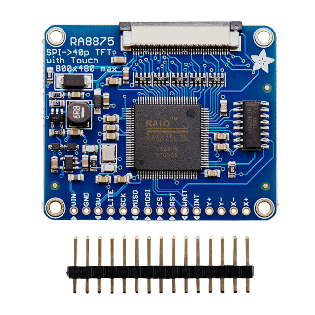 【1590】RA8875 DRIVER BOARD FOR 40P TFT
