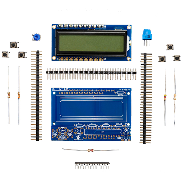 RGB LCD SHIELD KIT 16X2 DISPLAY【716】