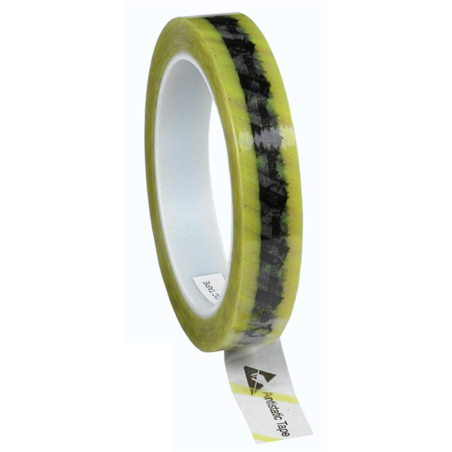 TAPE ANTISTAT CLR/YLW 3/4"X72YDS【79276】