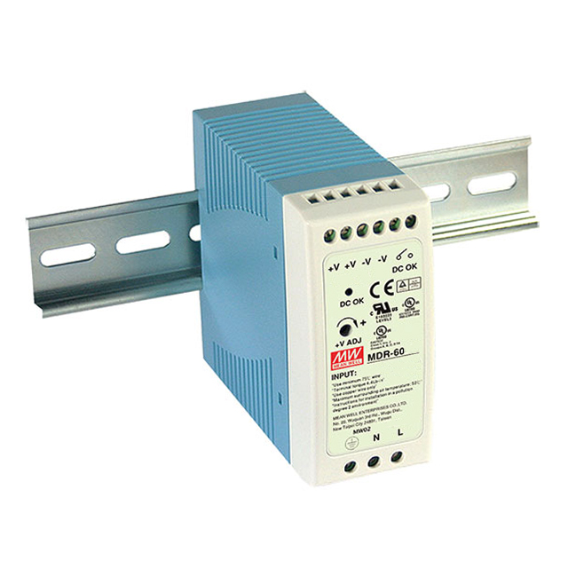 AC/DC DIN RAIL SUPPLY 24V 60W【MDR-60-24】