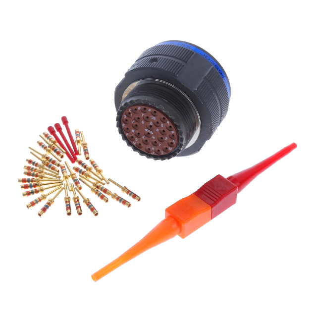 【D38999/26WE26PN】CONN PLUG MALE 26POS GOLD CRIMP