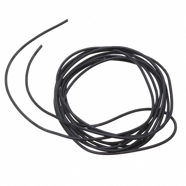 HOOKUP STRN 26AWG 600V BLK 6.56'【1881】