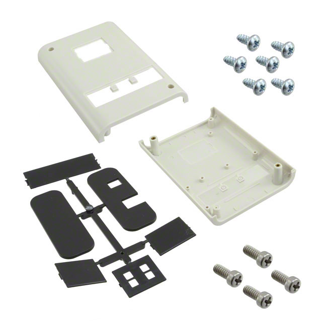 【271】CASE ABS WHITE 4.961"LX3.583"W