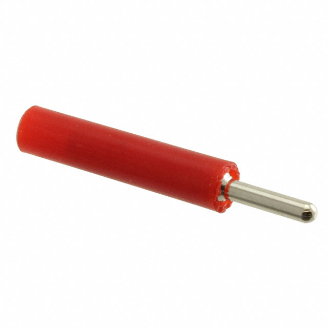 【6007】CONN TIP PLUG SOLDER RED