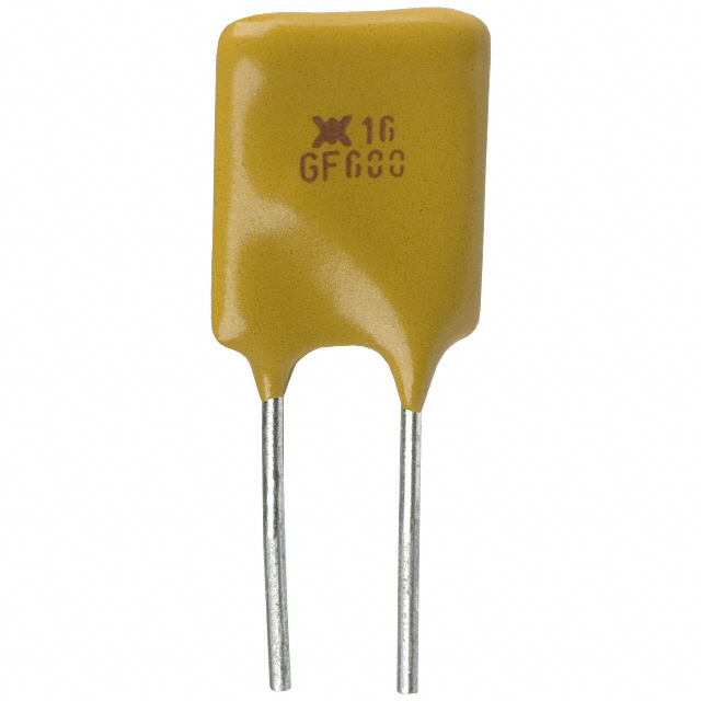 PTC RESET FUSE 16V 6A RADIAL【RGEF600】