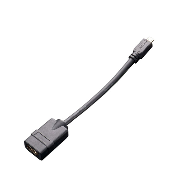 【1358】CBL HDMI-A F TO MCR HDMI-D M 6"